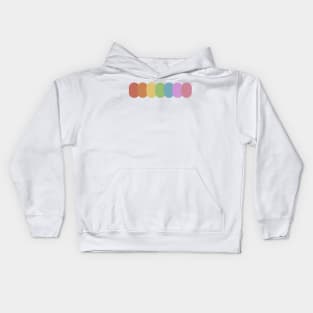 LGBTQ+ Stripe Design Kids Hoodie